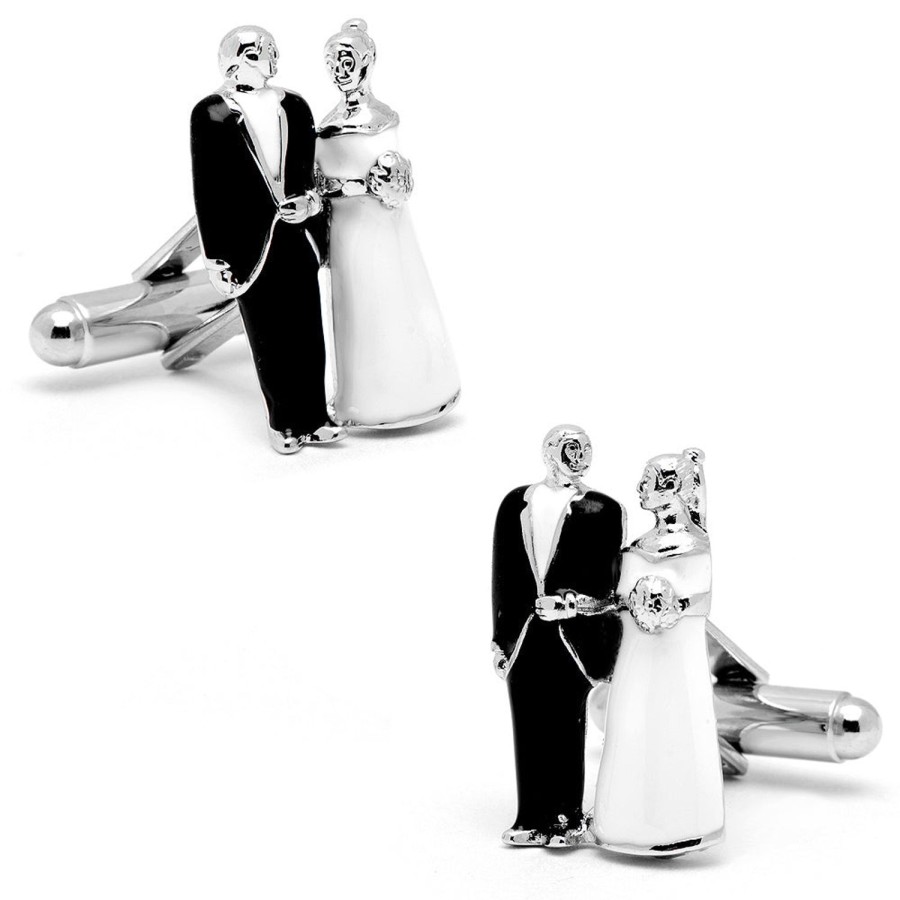 JJ Weston Bride And Groom Cufflinks | Classic Cufflinks