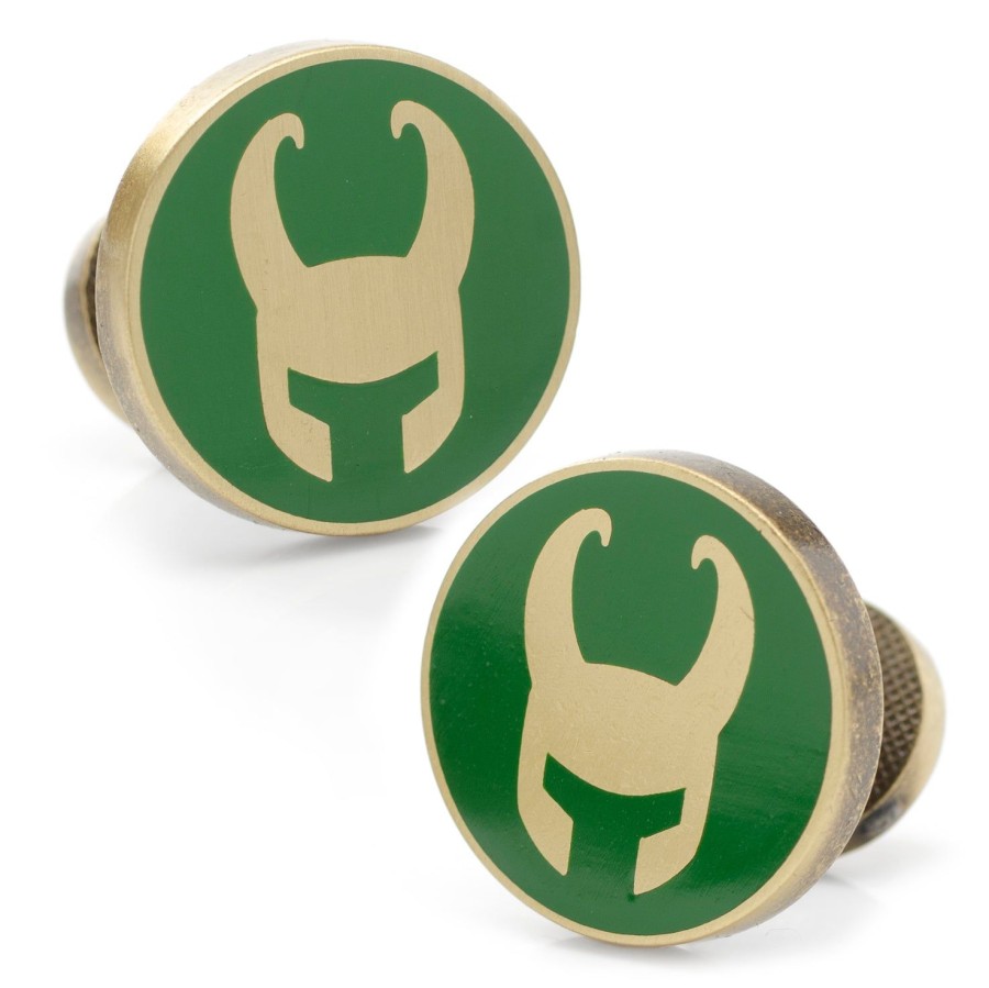 Marvel Loki Cufflinks | Movies & Characters Cufflinks