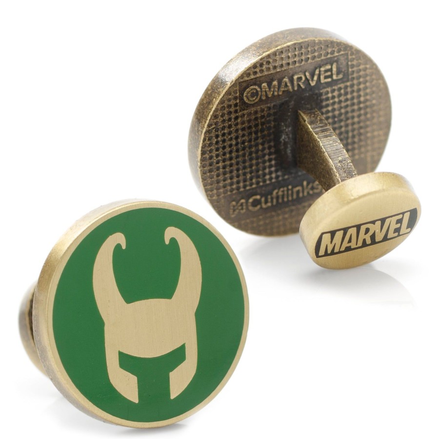 Marvel Loki Cufflinks | Movies & Characters Cufflinks