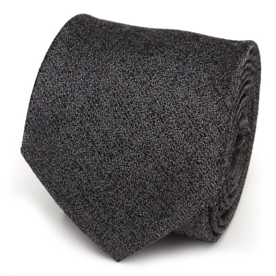 Ox and Bull Trading Co. Heathered Gray Wool Men'S Tie | Classic Ties