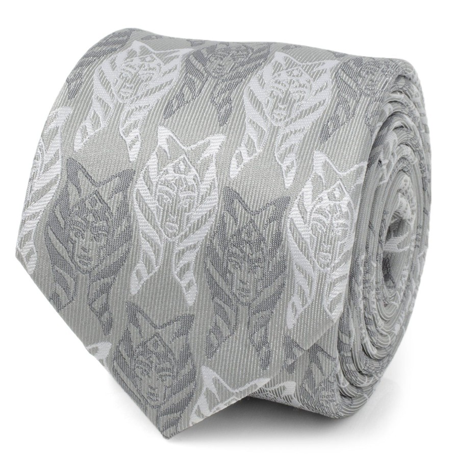 Star Wars Ahsoka Gray Men'S Tie | Star Wars Ties