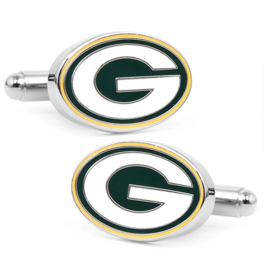 NFL Green Bay Packers Cufflinks | Sports Cufflinks