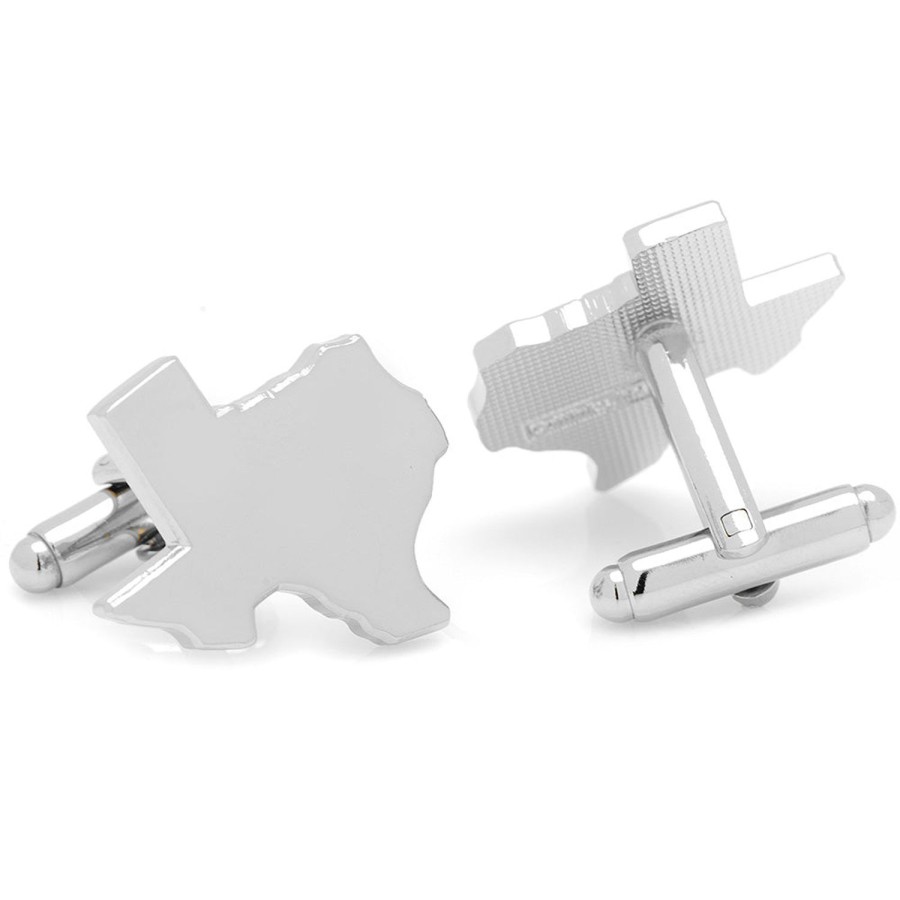 Cufflinks, Inc. Silver Texas Cufflinks | Classic Cufflinks