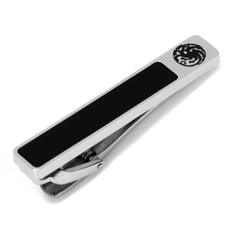 Game of Thrones Targaryen Onyx Tie Clip | Movies & Characters Tie Bars