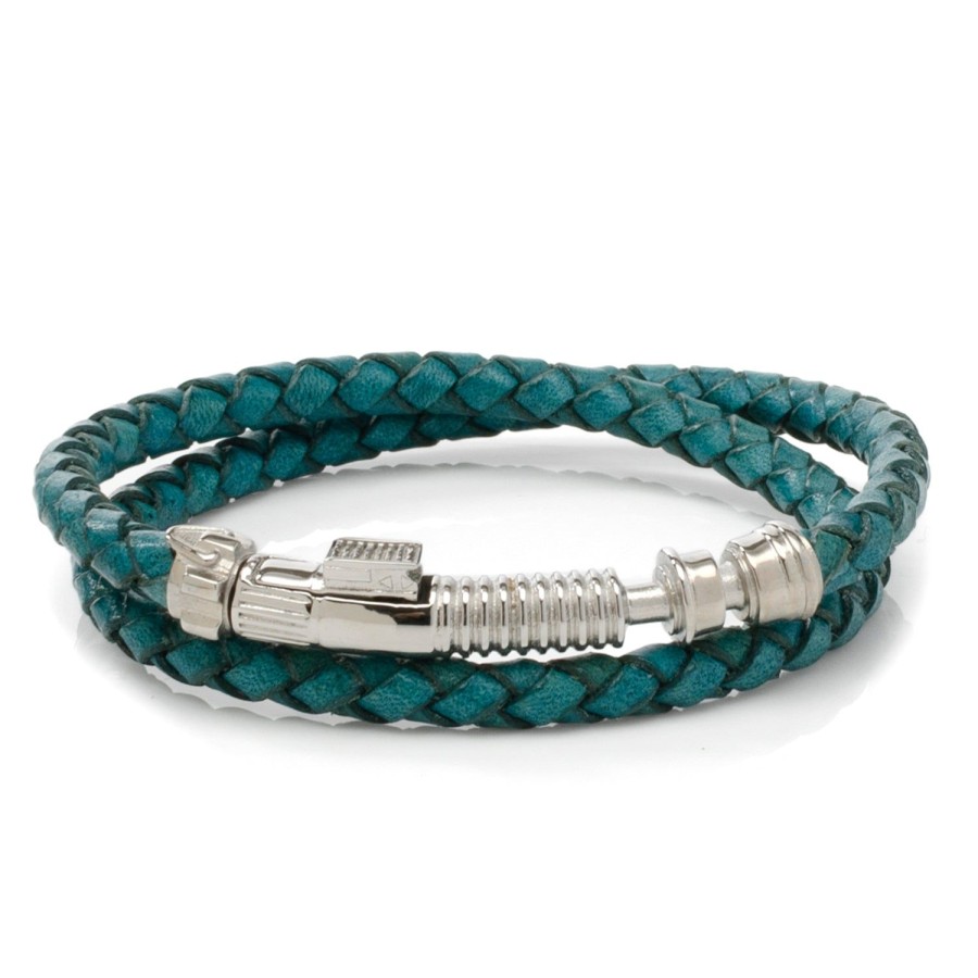 Star Wars Obi Wan Kenobi Lightsaber Teal Blue Bracelet | Bracelets