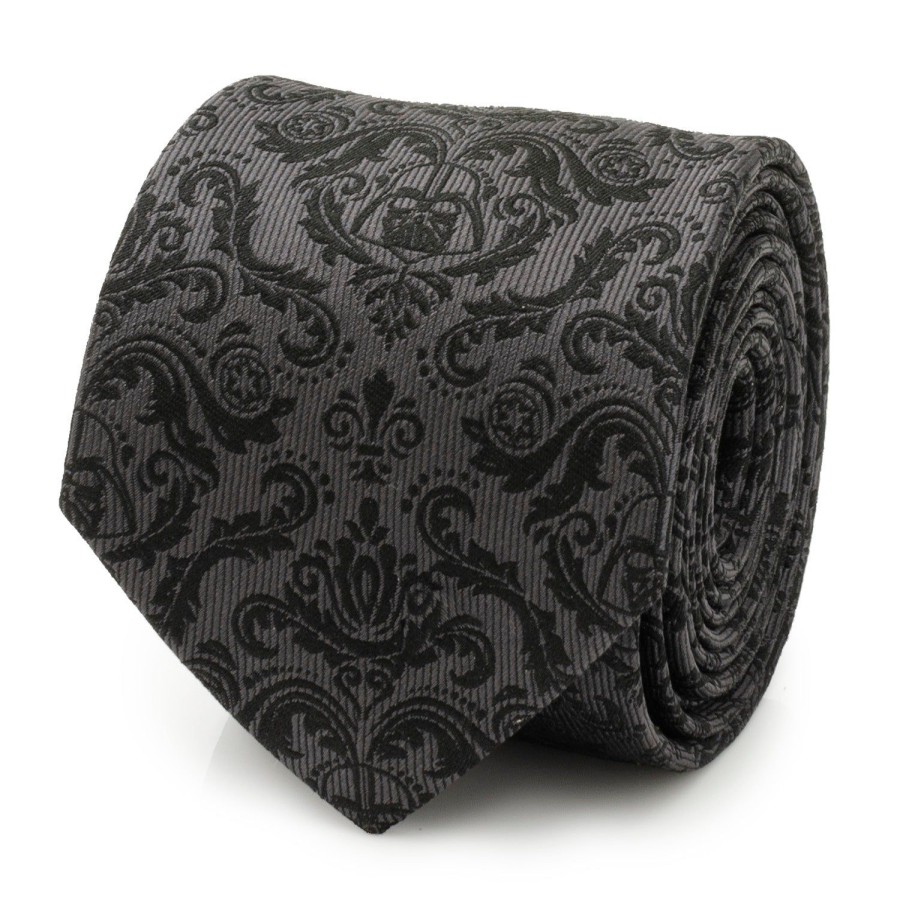 Star Wars Damask Darth Vader Black Men'S Tie | Star Wars Ties