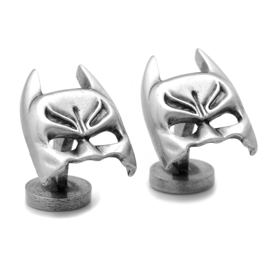 DC Comics Silver Batman Mask Cufflinks | Movies & Characters Cufflinks