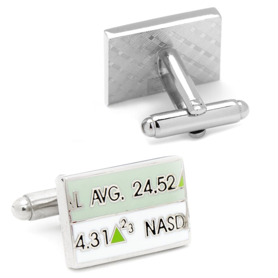 Cufflinks, Inc. Stock Ticker Cufflinks | Classic Cufflinks