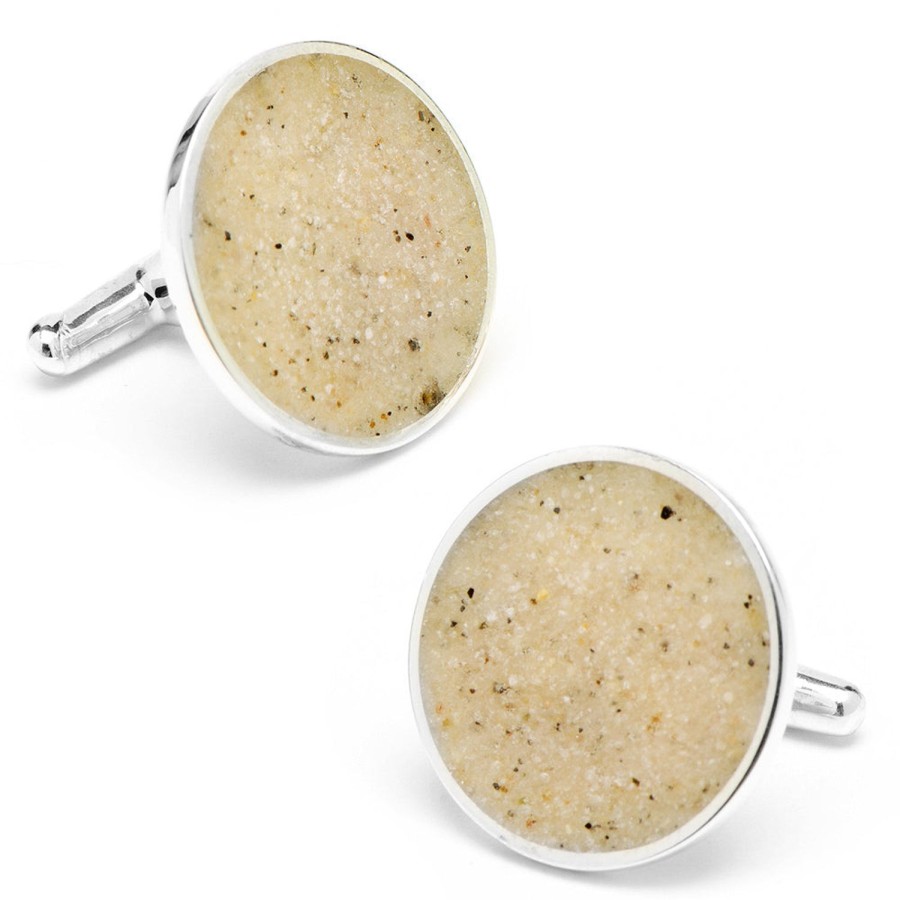 Dune Jewelry New Jersey Long Beach Island Sand Cufflinks | Classic Cufflinks