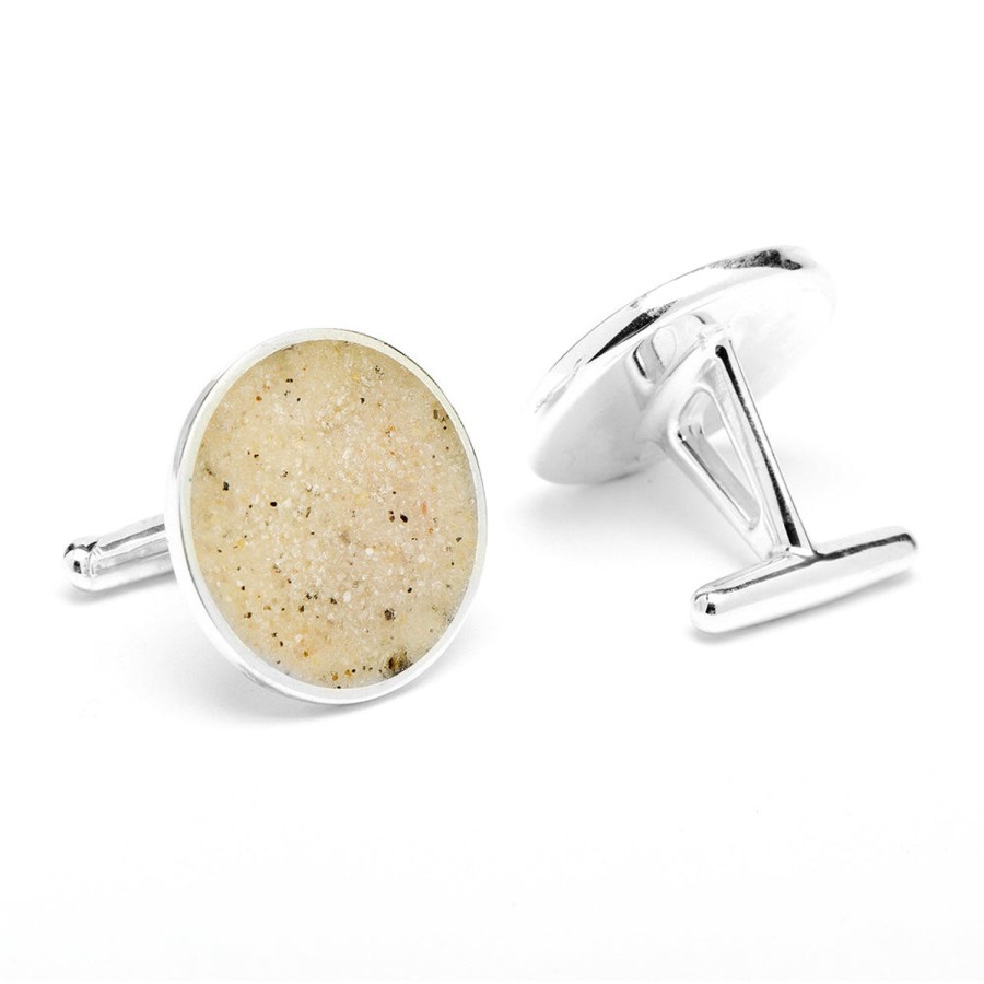 Dune Jewelry New Jersey Long Beach Island Sand Cufflinks | Classic Cufflinks