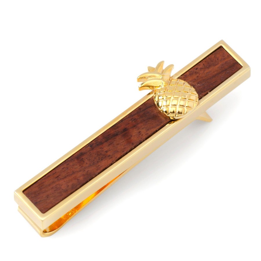 Cufflinks, Inc. Pineapple Tie Bar | Classic Tie Bars