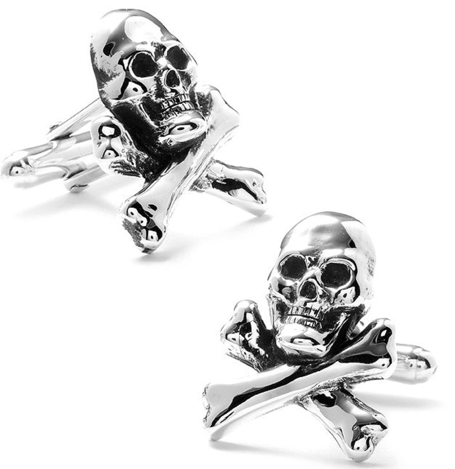 Max Lang Skull And Crossbones Cufflinks | Classic Cufflinks