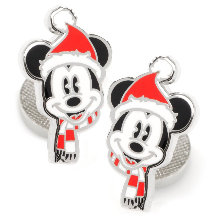 Disney Mickey Mouse Holiday Hat Cufflinks | Hobbies & Interests Cufflinks