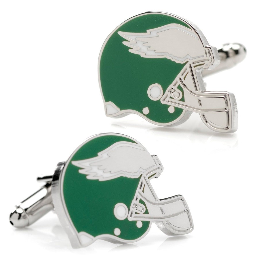 NFL Retro Philadelphia Eagles Helmet Cufflinks | Sports Cufflinks