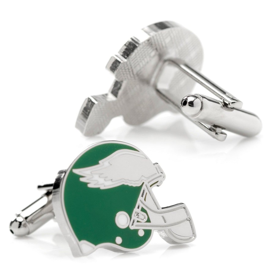 NFL Retro Philadelphia Eagles Helmet Cufflinks | Sports Cufflinks