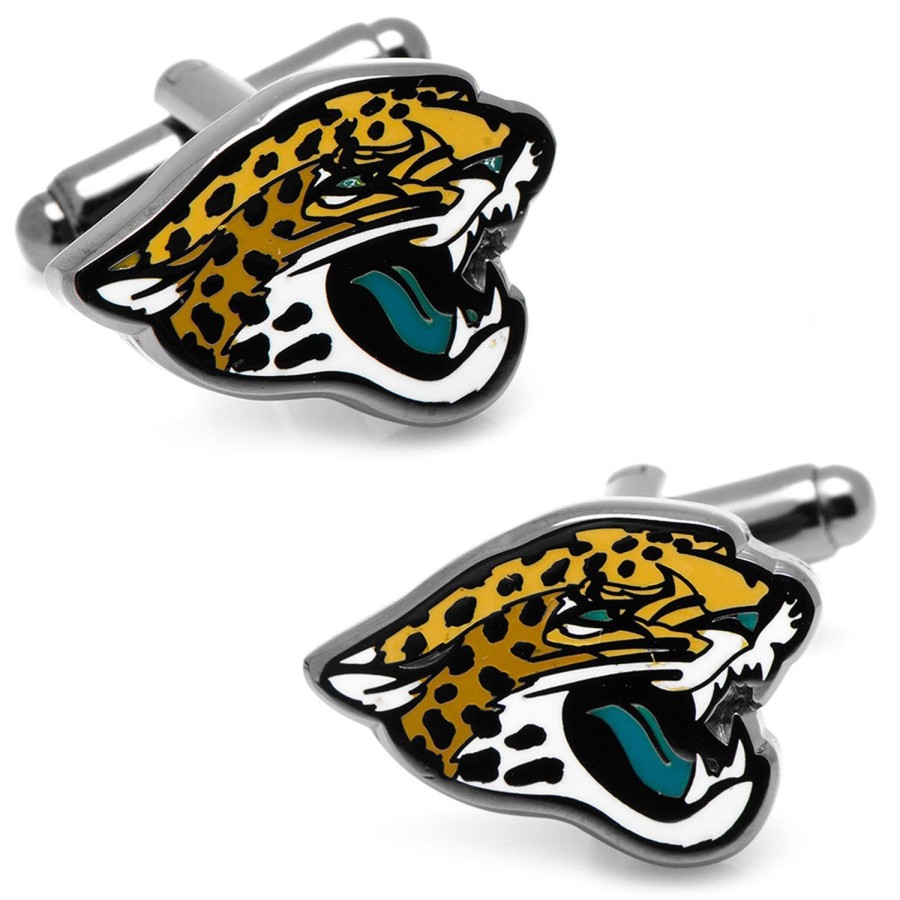 NFL Jacksonville Jaguars Black Cufflinks | Sports Cufflinks