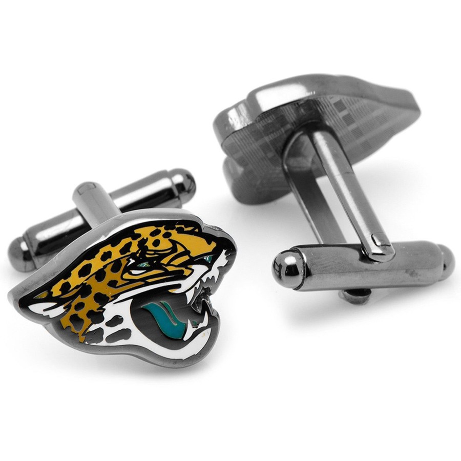 NFL Jacksonville Jaguars Black Cufflinks | Sports Cufflinks