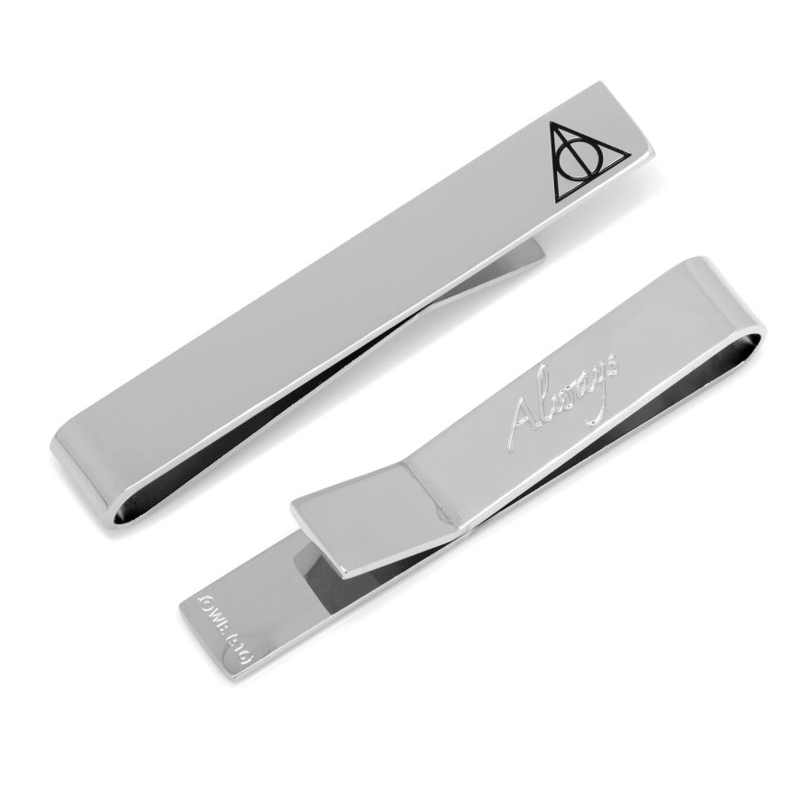 Harry Potter Deathly Hallows "Always" Hidden Message Tie Bar | Hidden Message Tie Bars