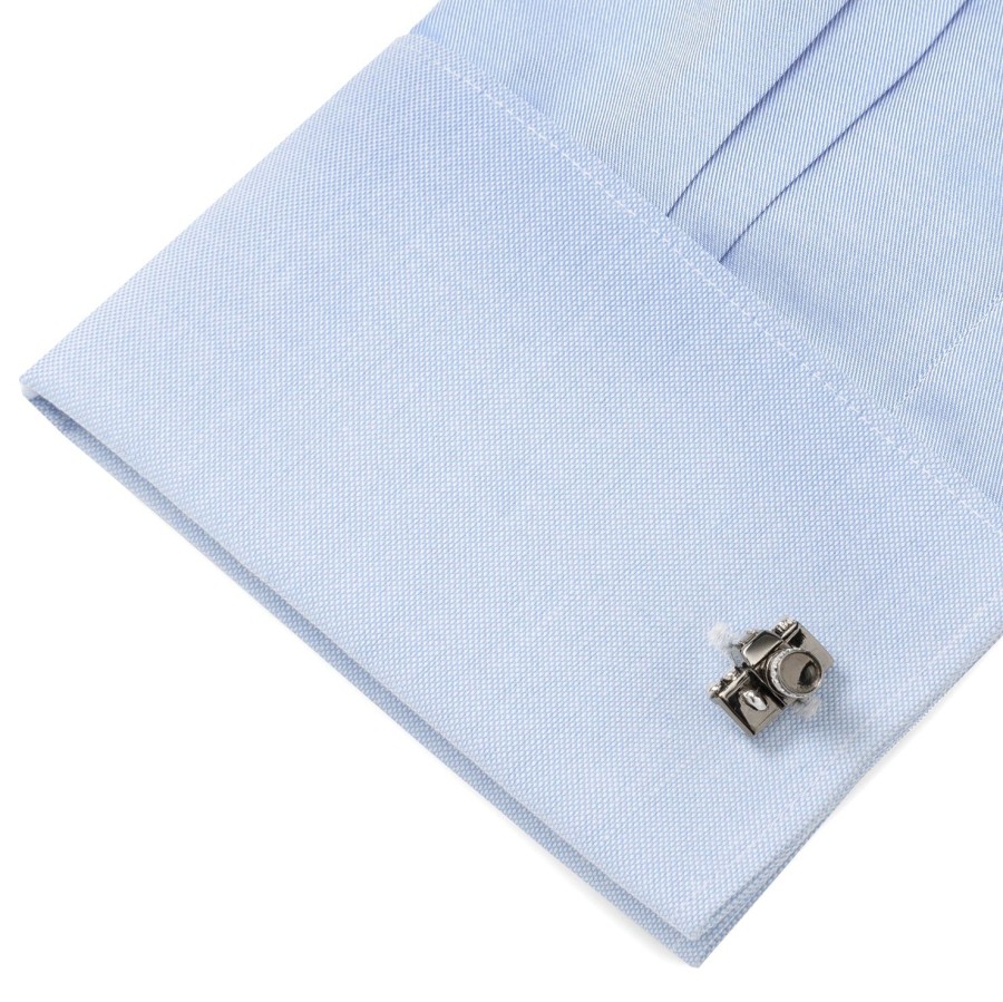 Deakin & Francis Sterling Silver Camera Cufflinks | Classic Cufflinks