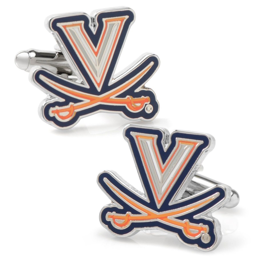 NCAA University Of Virginia Cavaliers Cufflinks | Sports Cufflinks