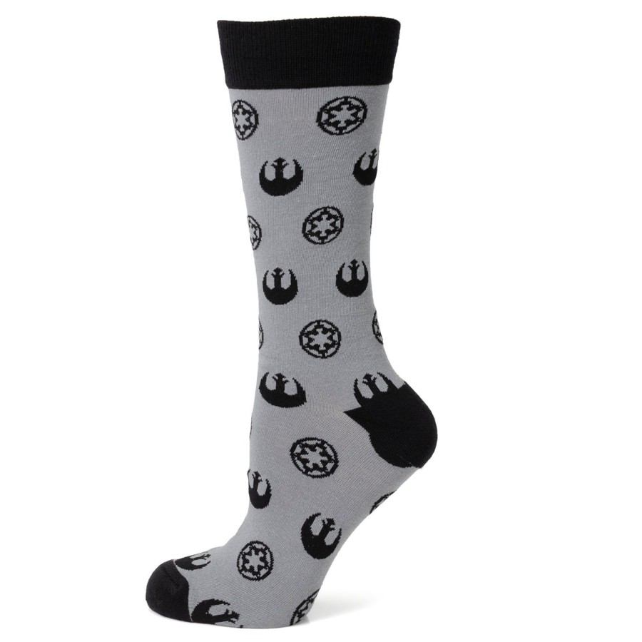 Star Wars Rebel Imperial Gray Men'S Socks | Socks