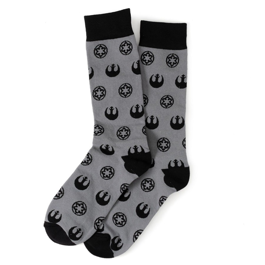 Star Wars Rebel Imperial Gray Men'S Socks | Socks