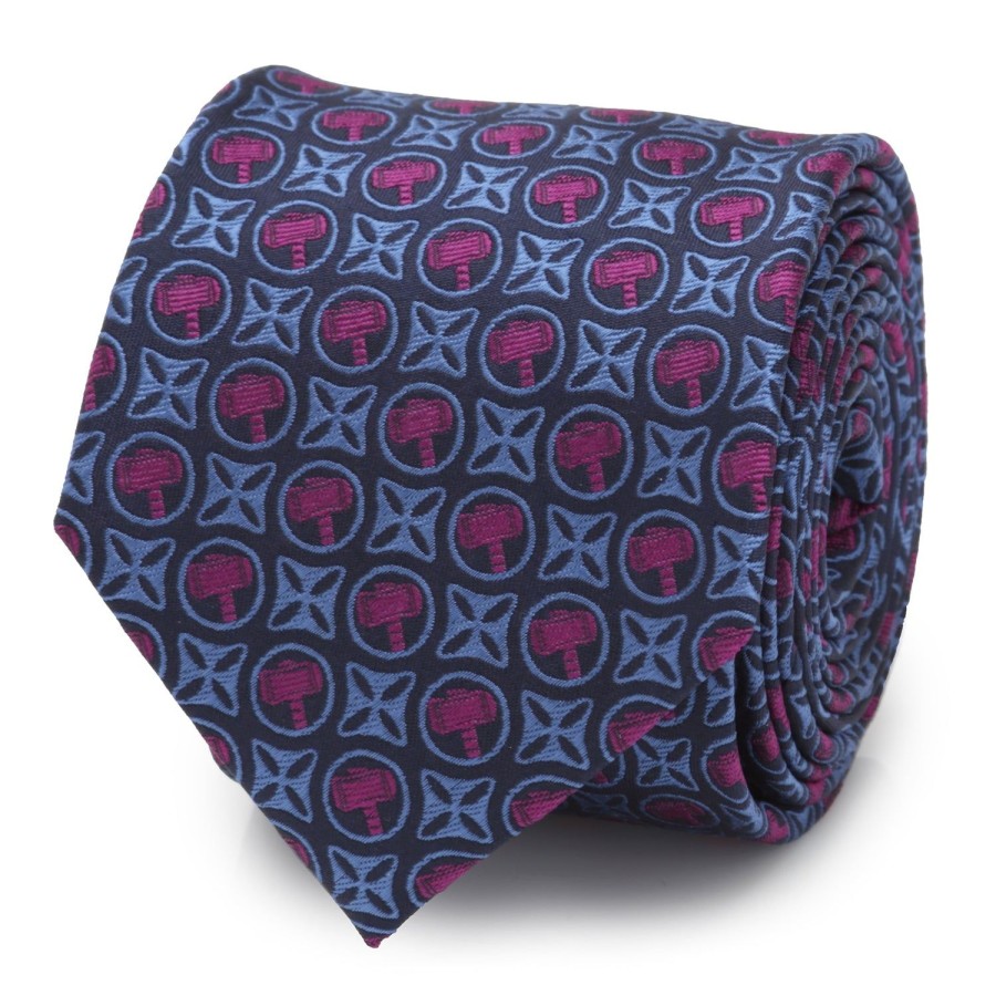 Marvel Thor Hammer Men'S Tie | Marvel Ties