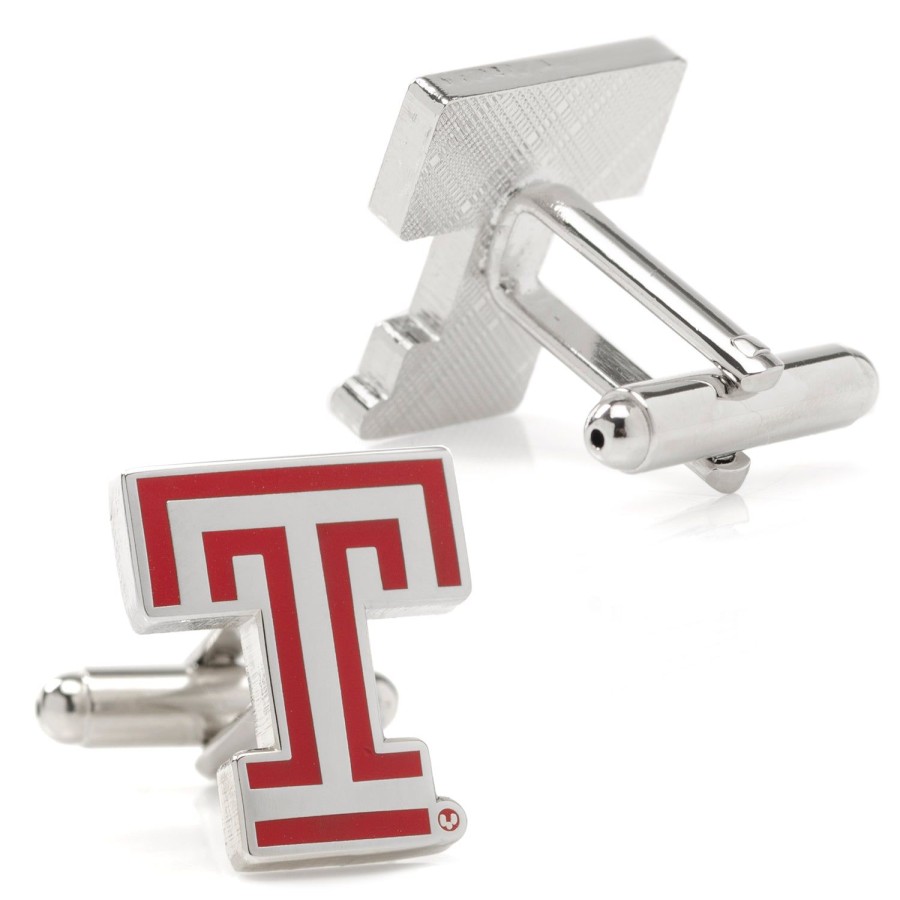 NCAA Temple University Owls Cufflinks | Sports Cufflinks