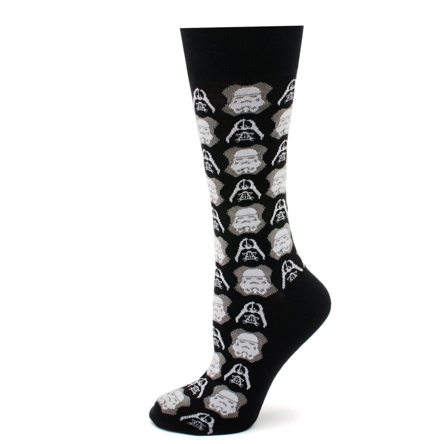 Star Wars Darth Vader And Stormtrooper Black Socks | Socks