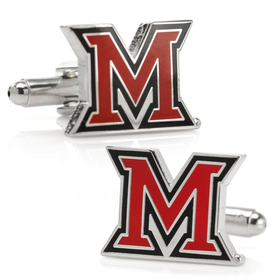 NCAA Miami University Of Ohio Cufflinks | Sports Cufflinks