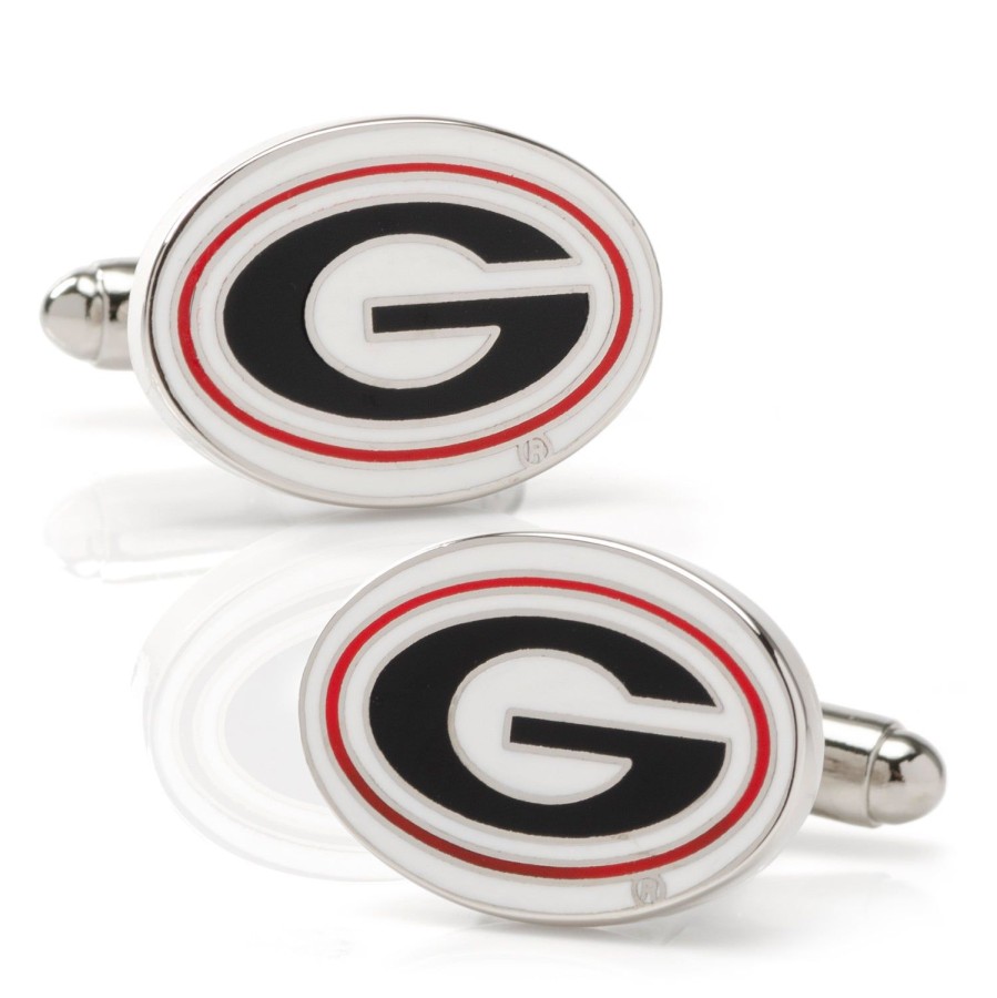 NCAA University Of Georgia Bulldogs Cufflinks | Sports Cufflinks