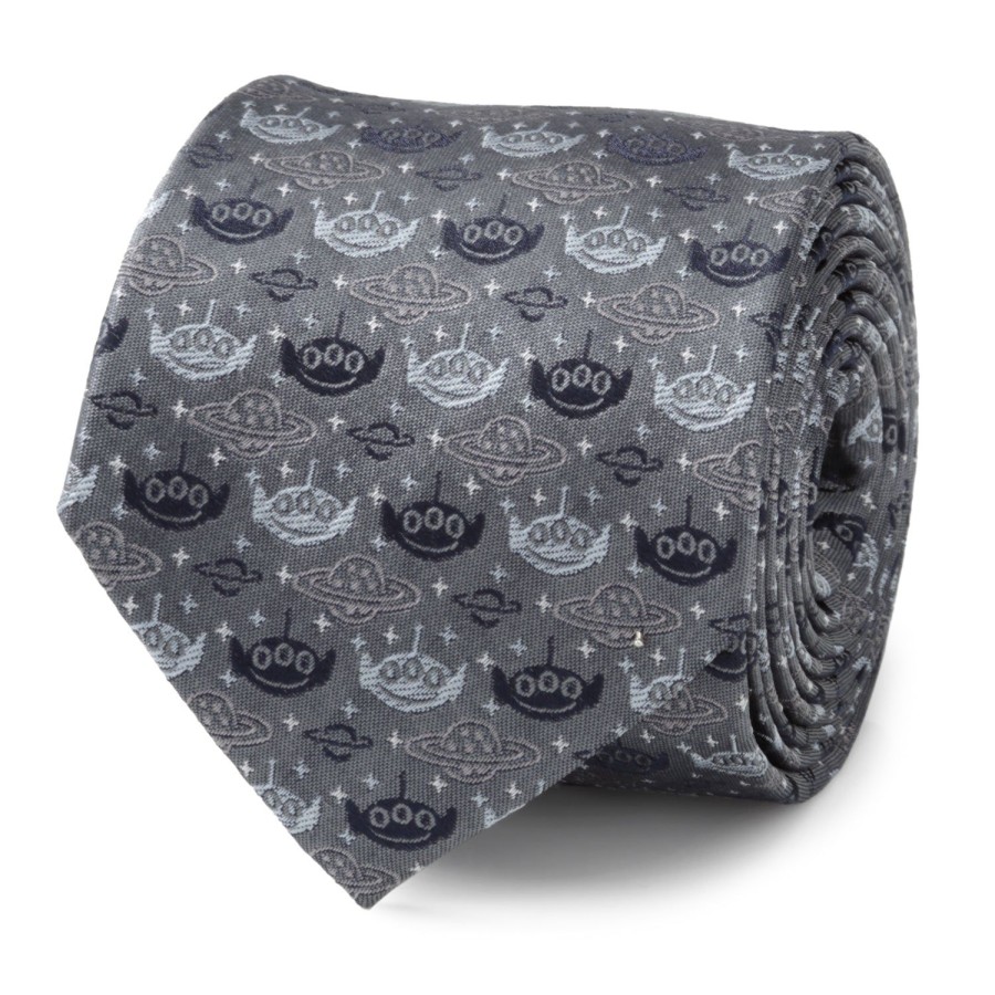 Disney Toy Story Alien Gray Men'S Tie | Disney Ties