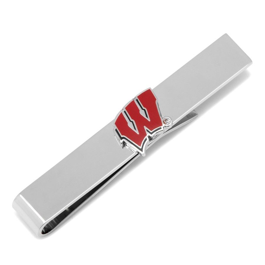 NCAA University Of Wisconsin Badgers Tie Bar | Sports Tie Bars