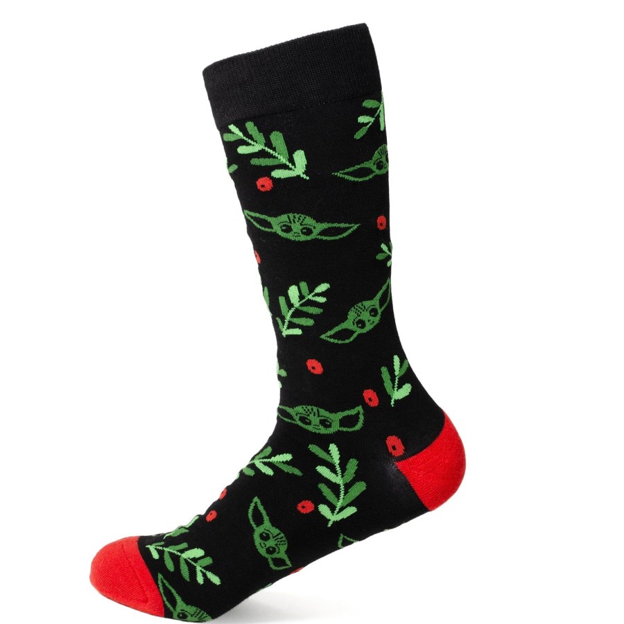 Star Wars Grogu Holiday Black Socks | Socks