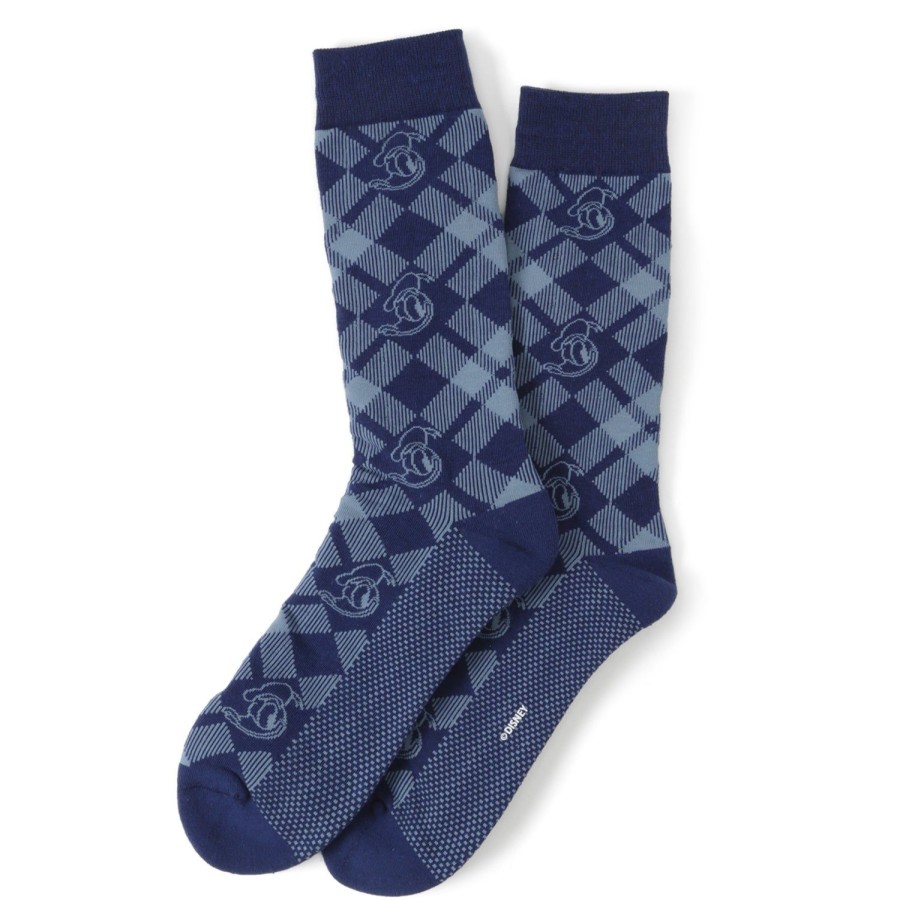 Disney Donald Duck Plaid Men'S Socks | Socks