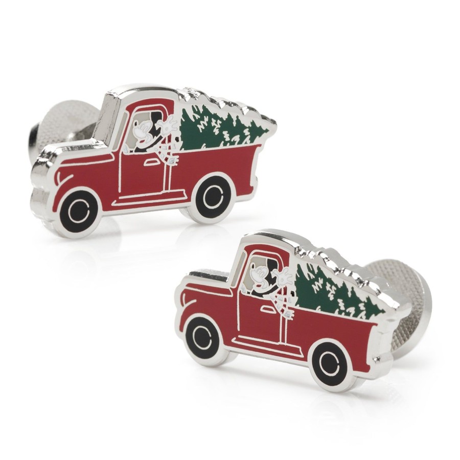 Disney Mickey Mouse Holiday Truck Cufflinks | Movies & Characters Cufflinks