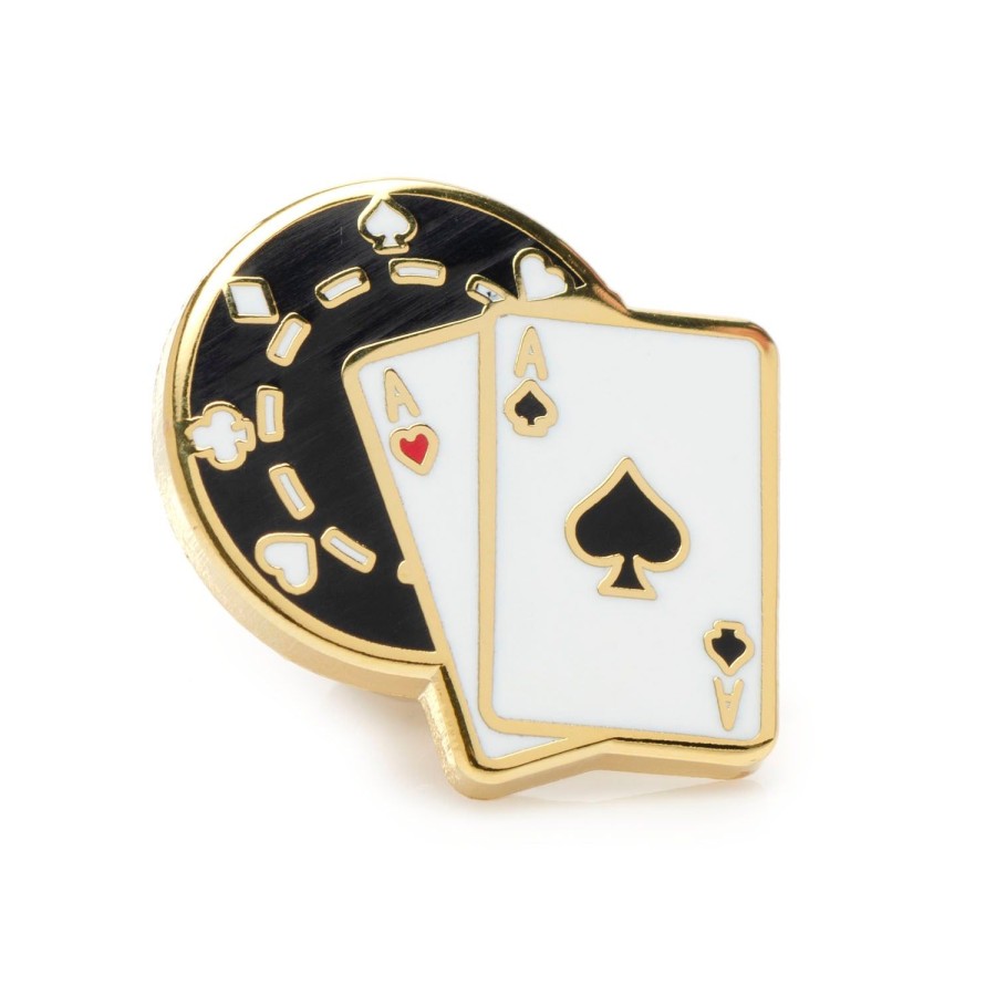 Cufflinks, Inc. Poker Lapel Pin | Lapel Pins