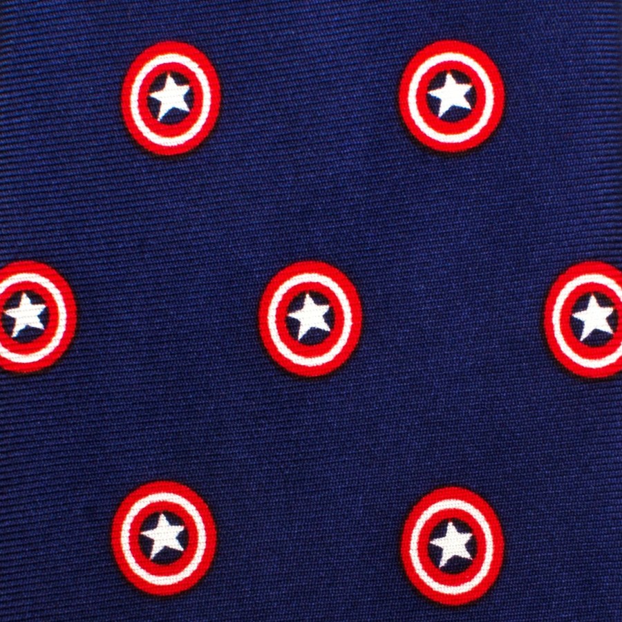 Marvel Captain America Shield Boys' Zipper Tie | Marvel Ties