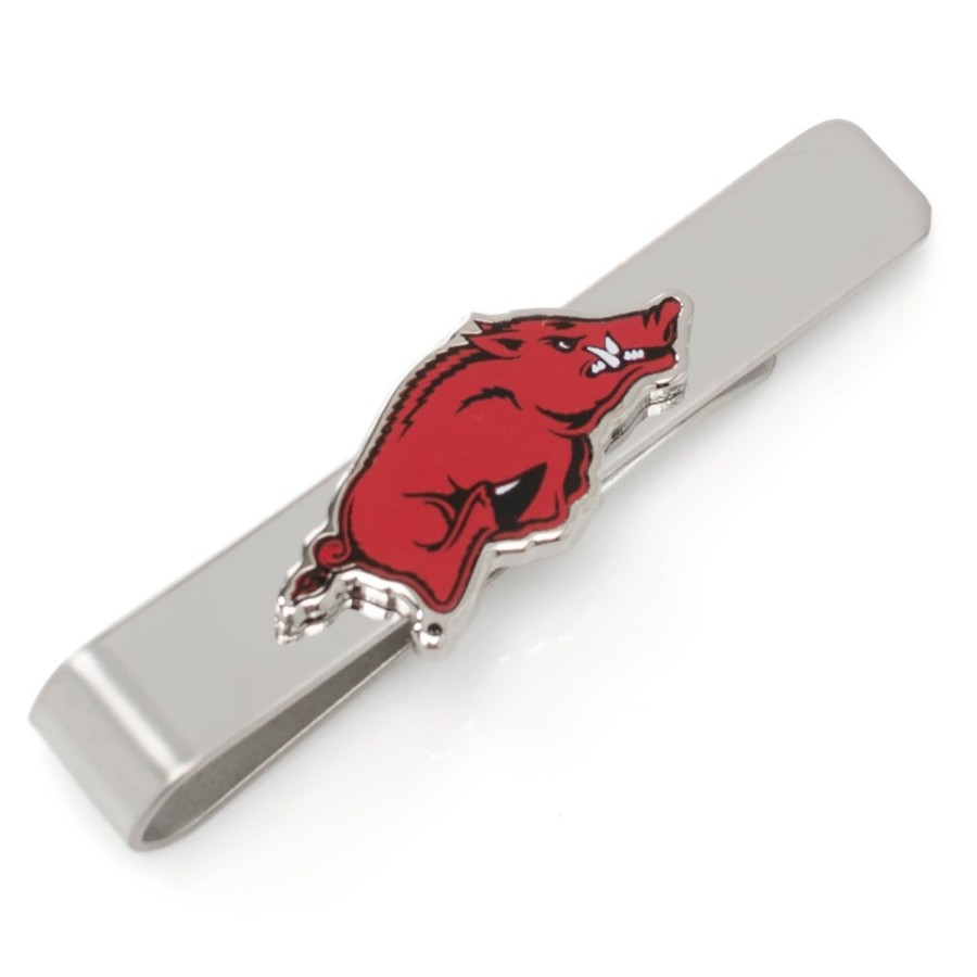 NCAA University Of Arkansas Razorbacks Tie Bar | Sports Tie Bars