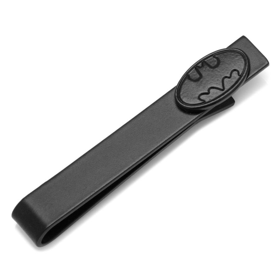 DC Comics Black Oval Batman Tie Bar | Movies & Characters Tie Bars