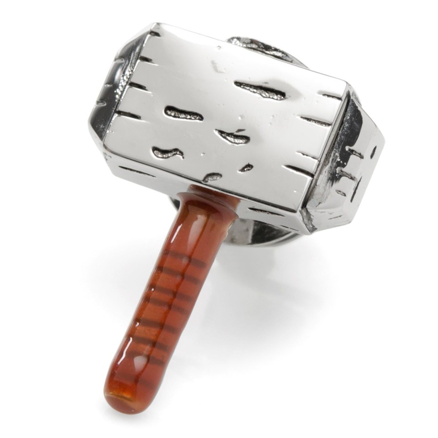 Marvel 3D Thor Hammer Lapel Pin | Lapel Pins