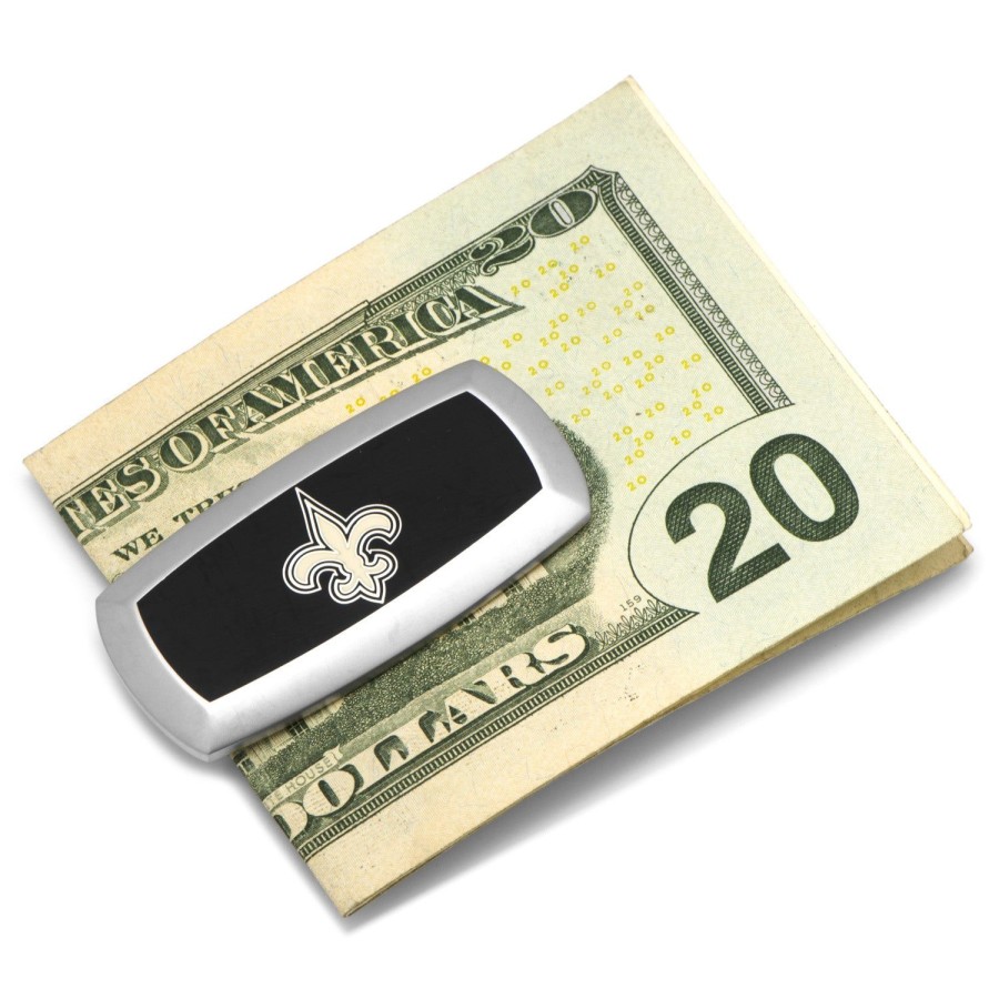 NFL New Orleans Saints Cushion Money Clip | Money Clips