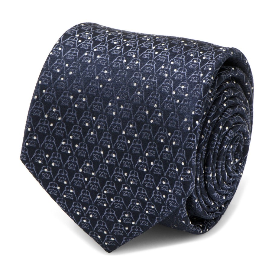 Star Wars Darth Vader Navy Diamond Dot Men'S Tie | Star Wars Ties