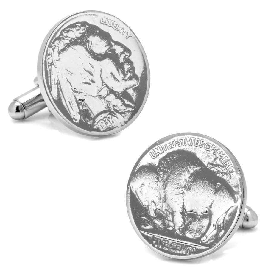 American Coin Treasures Buffalo Nickel Cufflinks | Classic Cufflinks