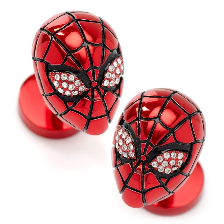 Marvel 3D Spider-Man Crystal Cufflinks | Movies & Characters Cufflinks