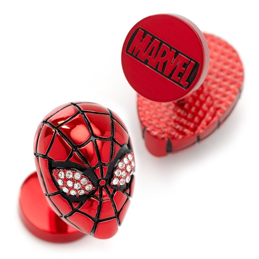 Marvel 3D Spider-Man Crystal Cufflinks | Movies & Characters Cufflinks