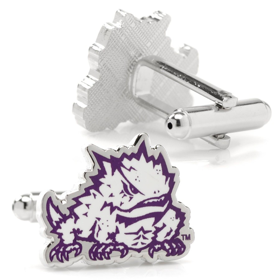 NCAA Tcu Horned Frog Cufflinks | Sports Cufflinks