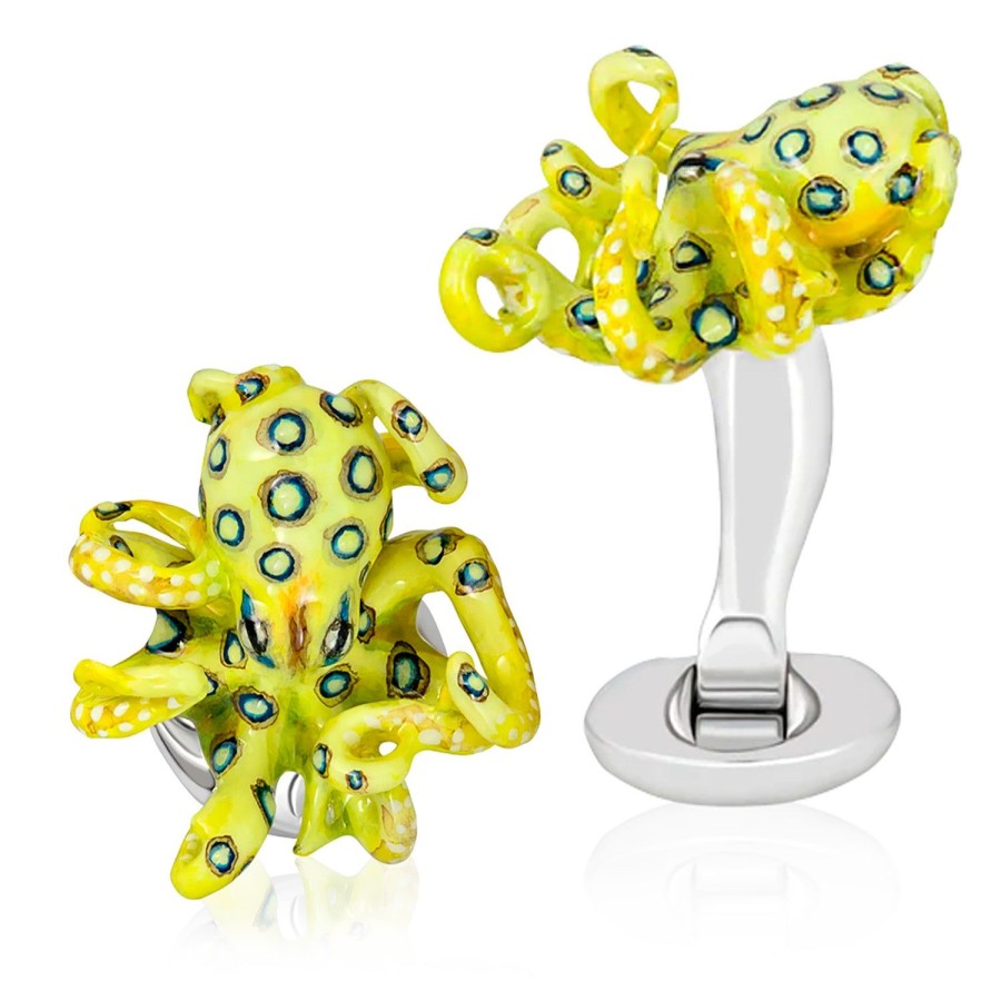 Fils Unique Sixteen Yellow Legs Cufflinks | Classic Cufflinks