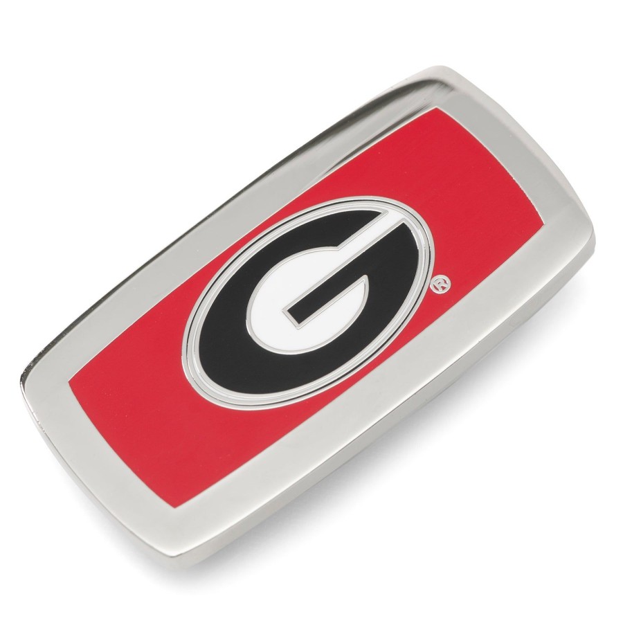 NCAA University Of Georgia Bulldogs Cushion Money Clip | Money Clips