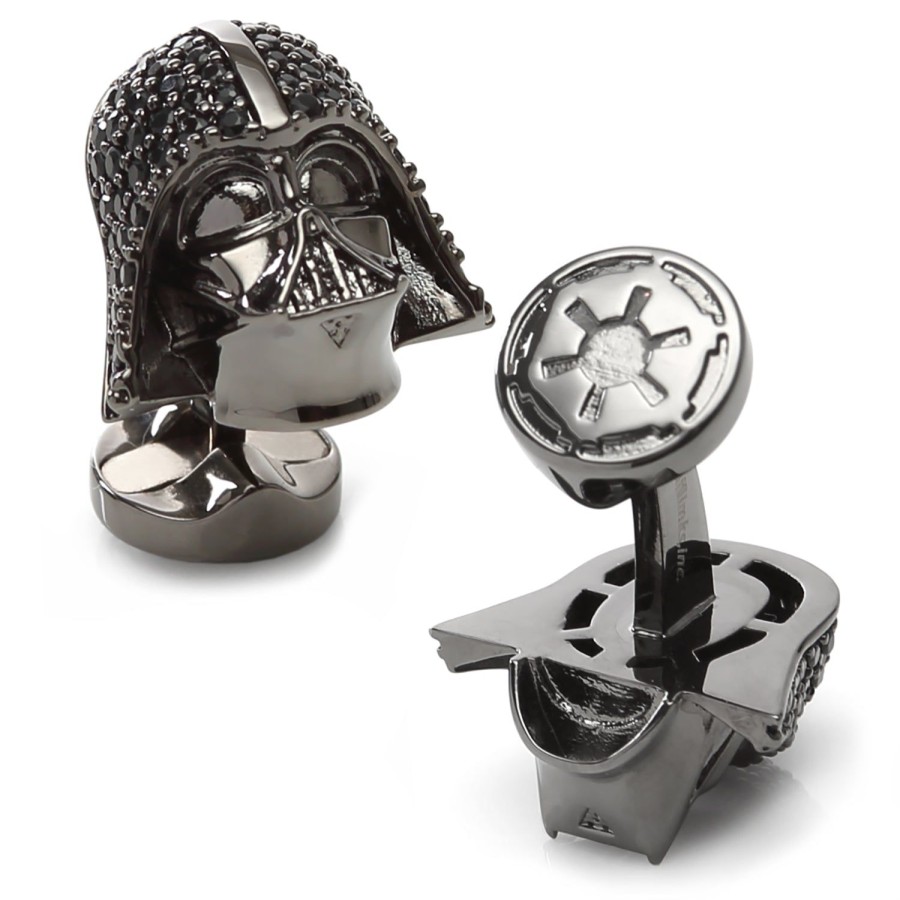 Star Wars Darth Vader Crystal Helmet Cufflinks | Movies & Characters Cufflinks